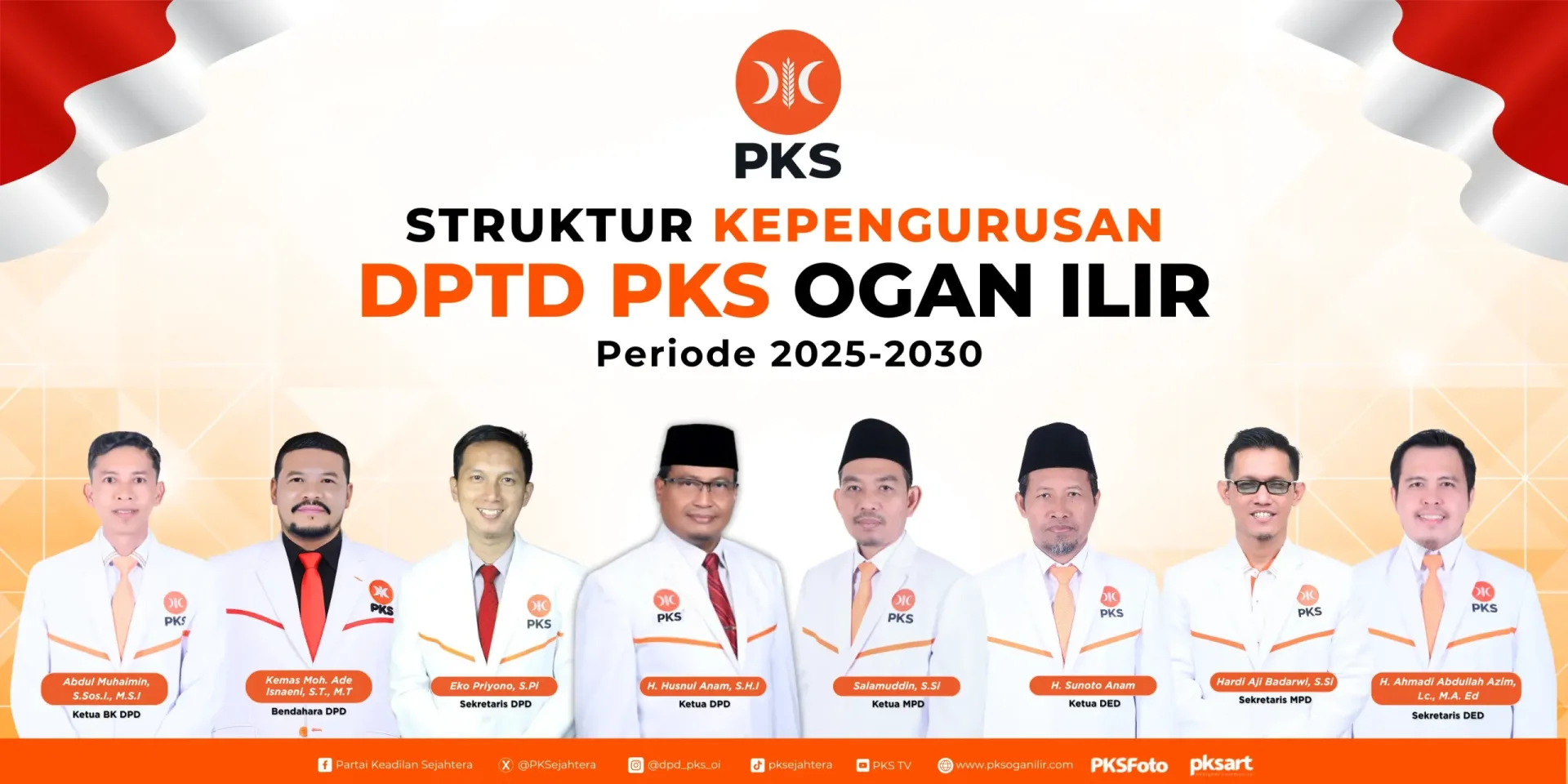 Struktur & Sejarah DPD PKS Ogan Ilir